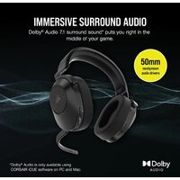 Наушники Corsair HS65 Wireless V2 (карбон) - Превью изображения №6 — Интернет-магазин ПроЗаказ