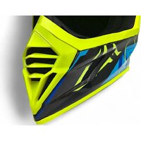 Мотошлем AIM RH855 Carbon Razor RH855R-DYB-XS (XS, желтый/синий) - Превью изображения №7 — Интернет-магазин ПроЗаказ