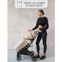 Коляска прогулочная «книга» Amarobaby Airy (бежевый) - Превью изображения №17 — Интернет-магазин ПроЗаказ