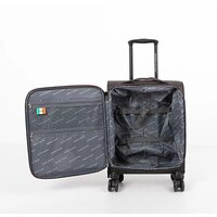 Чемодан-спиннер Francesco Molinary 338-1004/3-20BLK (черный) - Превью изображения №5 — Интернет-магазин ПроЗаказ