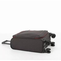 Чемодан-спиннер Francesco Molinary 338-1004/3-20BLK (черный) - Превью изображения №4 — Интернет-магазин ПроЗаказ