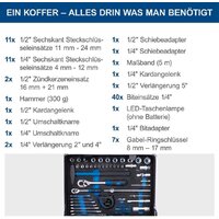 Набор домашнего мастера Scheppach TB200 5909330900 (141 предмет) - Превью изображения №7 — Интернет-магазин ПроЗаказ