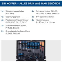 Набор домашнего мастера Scheppach TB200 5909330900 (141 предмет) - Превью изображения №6 — Интернет-магазин ПроЗаказ