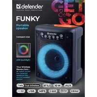 Беспроводная колонка Defender Funky - Превью изображения №9 — Интернет-магазин ПроЗаказ