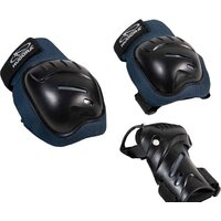 Hudora Biomechanisches Protektoren Set Comfort 83054 (M, blue)