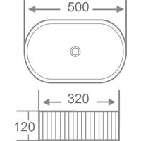 Умывальник Roxen Royal Oval M 570170-M - Превью изображения №7 — Интернет-магазин ПроЗаказ