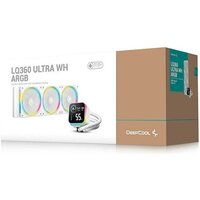 Система жидкостного охлаждения для процессора DeepCool LQ360 Ultra ARGB WH R-LQ360-WHASMC-G-1 - Превью изображения №6 — Интернет-магазин ПроЗаказ