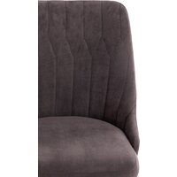 Офисное кресло TetChair Swan (флок, серый) - Превью изображения №6 — Интернет-магазин ПроЗаказ