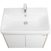  Акватон Тумба с умывальником Сканди Doors 70 1A2789K0SDB20 (белый/дуб верона) - Превью изображения №6 — Интернет-магазин ПроЗаказ