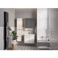  Акватон Тумба с умывальником Сканди Doors 70 1A2789K0SDB20 (белый/дуб верона) - Превью изображения №8 — Интернет-магазин ПроЗаказ