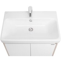  Акватон Тумба с умывальником Сканди Doors 70 1A2789K0SDB20 (белый/дуб верона) - Превью изображения №5 — Интернет-магазин ПроЗаказ