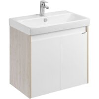 Акватон Тумба с умывальником Сканди Doors 70 1A2789K0SDB20 (белый/дуб верона)