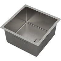 Кухонная мойка Roxen Uno 560210-44 (440*440) сатин под столешницу (с ролл-матом и дозатором) - Превью изображения №5 — Интернет-магазин ПроЗаказ