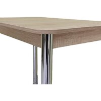 Кухонный стол СВД Юнио 120x75 011.Д2.Х (дуб сонома) - Превью изображения №2 — Интернет-магазин ПроЗаказ