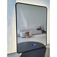 Зеркало с подсветкой  EMZE 60x80 LED.UV.SMART.60.80.CHE.AF.4K (черный с УФ-окантовкой и подсветкой) - Превью изображения №12 — Интернет-магазин ПроЗаказ