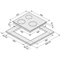 Варочная панель Krona Magier 45 BL 3BTK - Превью изображения №13 — Интернет-магазин ПроЗаказ