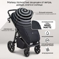 Коляска прогулочная «книга» Sweet Baby Unica (черный) - Превью изображения №4 — Интернет-магазин ПроЗаказ