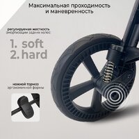 Коляска прогулочная «книга» Sweet Baby Unica (черный) - Превью изображения №8 — Интернет-магазин ПроЗаказ