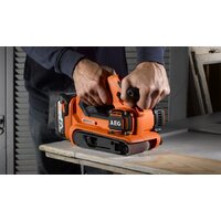 Ленточная шлифмашина AEG Powertools BHBS 18-75BL 4935459582 (без АКБ) - Превью изображения №2 — Интернет-магазин ПроЗаказ