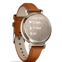Умные часы Garmin Lily 2 Classic (кремовое золото/коричневый) - Превью изображения №3 — Интернет-магазин ПроЗаказ