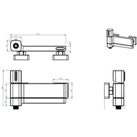 Смеситель Esko Abu Dhabi ABU54 - Превью изображения №3 — Интернет-магазин ПроЗаказ