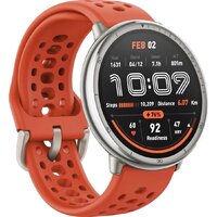 Умные часы Amazfit Active 2 Premium (серебристый, с черным кожаным ремешком) - Превью изображения №7 — Интернет-магазин ПроЗаказ