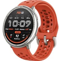 Умные часы Amazfit Active 2 Premium (серебристый, с черным кожаным ремешком) - Превью изображения №5 — Интернет-магазин ПроЗаказ