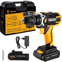 Deko Sharker 16V 083-1108 (с 2-мя АКБ, кейс)