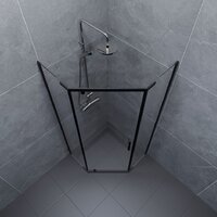 Душевой уголок Triton Дека-Блэк 100х100 (без поддона) - Превью изображения №3 — Интернет-магазин ПроЗаказ