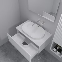  ЗОВ Тумба с умывальником Кито 70 K70LW0MFWPM-LDSPW6002 (флавио белый) - Превью изображения №7 — Интернет-магазин ПроЗаказ