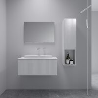  ЗОВ Тумба с умывальником Кито 70 K70LW0MFWPM-LDSPW6002 (флавио белый) - Превью изображения №5 — Интернет-магазин ПроЗаказ