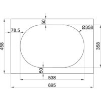  ЗОВ Тумба с умывальником Кито 70 K70LW0MFWPM-LDSPW6002 (флавио белый) - Превью изображения №10 — Интернет-магазин ПроЗаказ