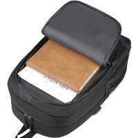 Городской рюкзак Miru Sallerus 15.6 (черный) - Превью изображения №21 — Интернет-магазин ПроЗаказ