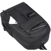 Городской рюкзак Miru Sallerus 15.6 (черный) - Превью изображения №22 — Интернет-магазин ПроЗаказ