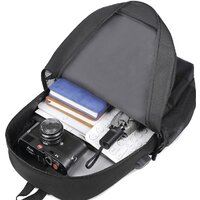 Городской рюкзак Miru Sallerus 15.6 (черный) - Превью изображения №20 — Интернет-магазин ПроЗаказ