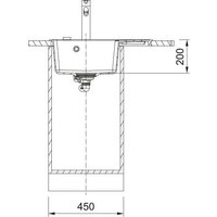 Кухонная мойка Franke Centro CNG 611-62 TL 114.0740.851 (оникс) - Превью изображения №4 — Интернет-магазин ПроЗаказ