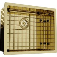 Кухонная мойка Kernau KSS U 61.1 1B SS Gold - Превью изображения №3 — Интернет-магазин ПроЗаказ