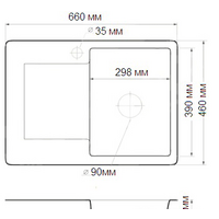 Кухонная мойка БелЭворс Styl (черный) - Превью изображения №2 — Интернет-магазин ПроЗаказ