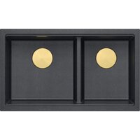 Кухонная мойка Quadron HQL7645U8_PVDG1_U - Превью изображения №2 — Интернет-магазин ПроЗаказ