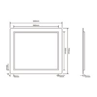  Roxen Зеркало Irida 510185-80 80х70 - Превью изображения №9 — Интернет-магазин ПроЗаказ