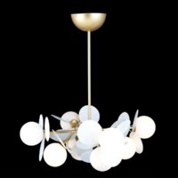 Подвесная люстра LOFT IT Matisse 10008/8 white - Превью изображения №6 — Интернет-магазин ПроЗаказ