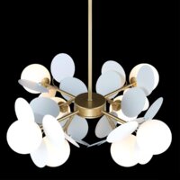 Подвесная люстра LOFT IT Matisse 10008/8 white - Превью изображения №7 — Интернет-магазин ПроЗаказ