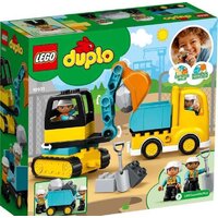 Конструктор LEGO Duplo 10931 Грузовик и гусеничный экскаватор - Превью изображения №2 — Интернет-магазин ПроЗаказ