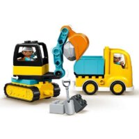 Конструктор LEGO Duplo 10931 Грузовик и гусеничный экскаватор - Превью изображения №6 — Интернет-магазин ПроЗаказ