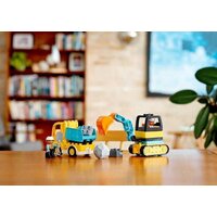 Конструктор LEGO Duplo 10931 Грузовик и гусеничный экскаватор - Превью изображения №9 — Интернет-магазин ПроЗаказ