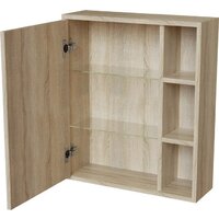  Mixline Шкаф с зеркалом для ванной Милтон-60 557615 - Превью изображения №3 — Интернет-магазин ПроЗаказ