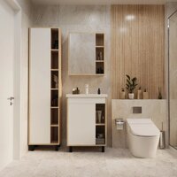  Mixline Шкаф с зеркалом для ванной Милтон-60 557615 - Превью изображения №5 — Интернет-магазин ПроЗаказ