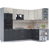 Интерлиния Мила Лайт 1.68x2.6 правая (персидский жемчуг/антрацит/травертин серый)