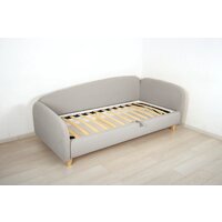 Кровать-тахта DiArt Альба 1.2 правая (Магия 53/ножки светлые) - Превью изображения №4 — Интернет-магазин ПроЗаказ