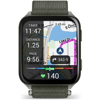Умные часы Garmin Venu X1 (титановый/зеленый) - Превью изображения №3 — Интернет-магазин ПроЗаказ